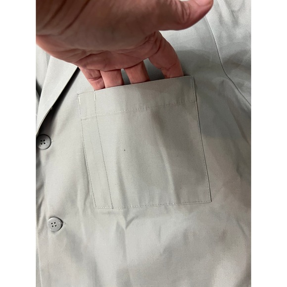 Adar Lab Coat Professional Workwear Uniform Tan Size 42 - Picture 3 of 15